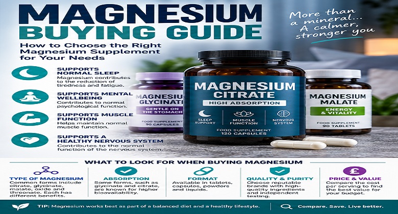 Magnesium Buying Guide: How to Choose the Right Magnesium Supplement